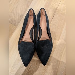 Navy Suede Taryn Rose Shoes